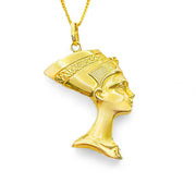 9ct Egyptian Queen Nerfertiti Pendant