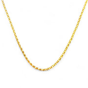 18ct Fancy Popcorn Chain