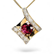 16ct Spinel Yellow Gold Pendant