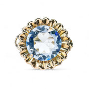 14ct Yellow Gold Topaz Ring