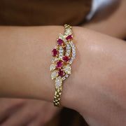 20ct Ruby & Diamond Bracelet