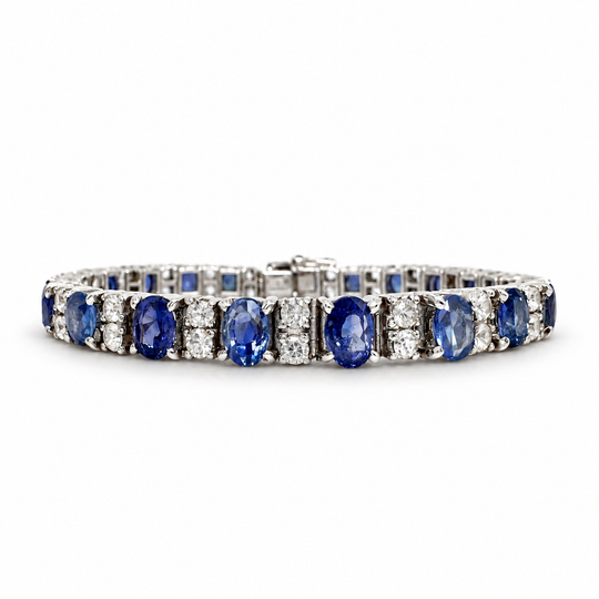 Sapphire & Spinel Bracelet