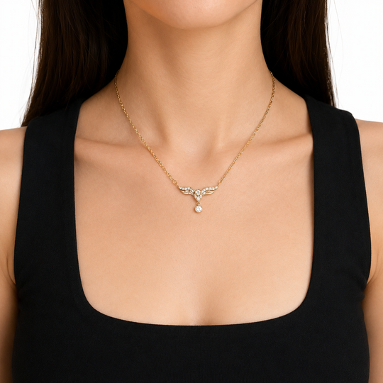 18ct Yellow Gold Fiagro Necklet 
