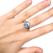 18ct, 9.70ct Sapphire Dress Ring