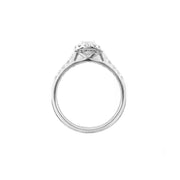 18ct White Gold Diamond Engagement Ring