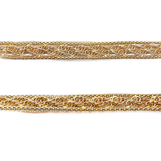 9ct Yellow Gold Mesh Bracelet