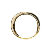 9ct Yellow Gold Diamond Band Ring