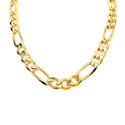 9ct Yellow Gold Long Short Curb Chain, 50cm