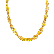 14ct Yellow Gold Twist Curb Chain