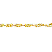 14ct Yellow Gold Twist Curb Chain