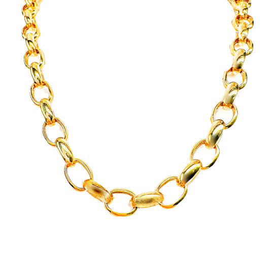 9ct Yellow Gold Belcher Chain