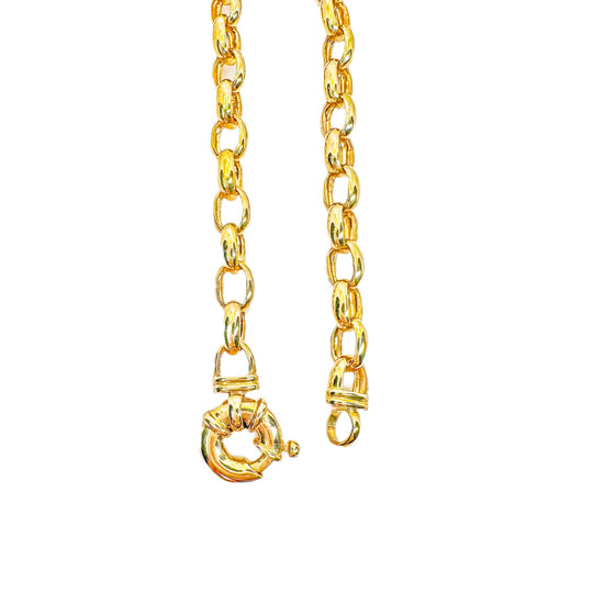 9ct Yellow Gold Belcher Chain
