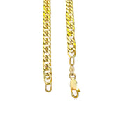 9ct Yellow Gold Close Link Curb Chain