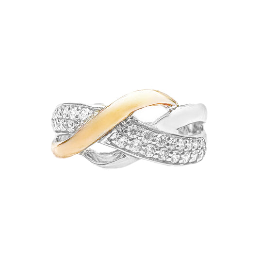 Sterling Silver Cubic Zirconia Ring