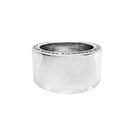 18ct White Gold Double Sided Diamond Ring