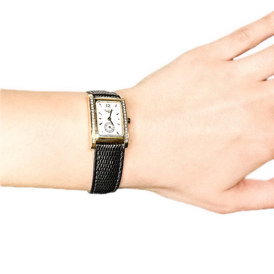 18ct Yellow Gold & Diamond Longines Watch