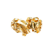 14ct Yellow Gold Nugget Ring