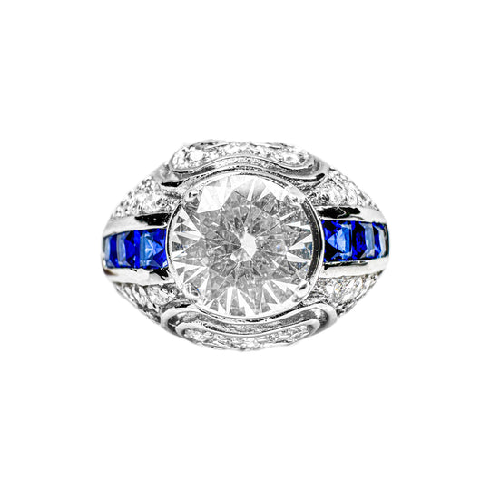 Art Deco Sterling Silver Ring