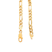 Figaro Chain in 9ct Yellow Gold