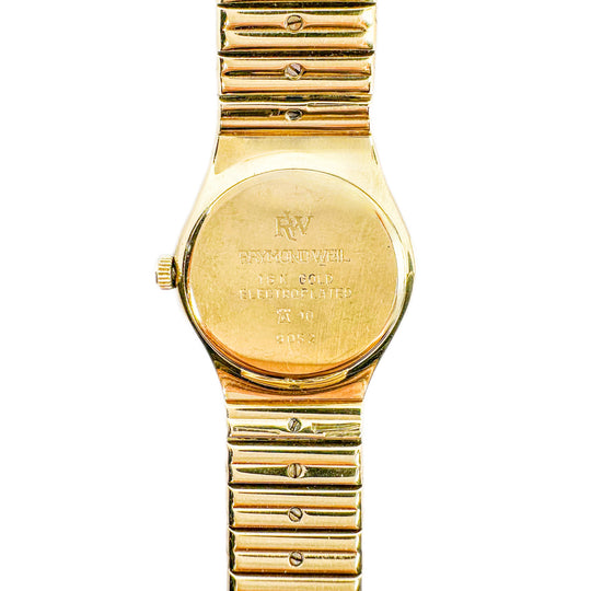 18ct Yellow Gold Raymond Weil Geneve, Quartz