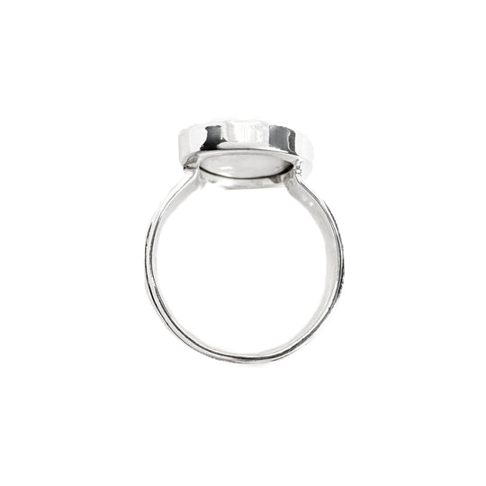 Sterling Silver Pearl Ring
