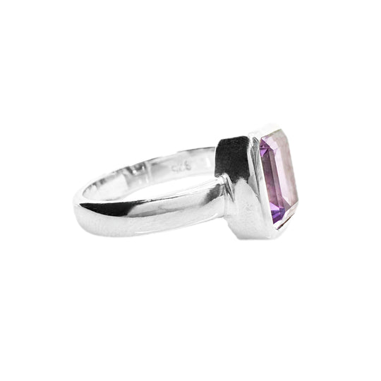 Amethyst Sterling Silver Ring