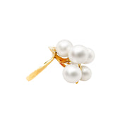 18ct Yellow Gold Cluster Pearl Ring