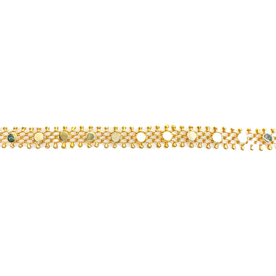 18ct Gold Fringe Necklace