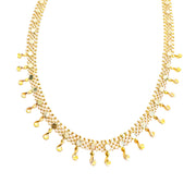 18ct Gold Fringe Necklace