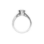 Platinum Solitaire 1.51cts Diamond Ring