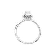 18ct White Gold Halo Diamond Engagement Ring