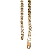 9ct Yellow Gold Curb Chain, 60cm