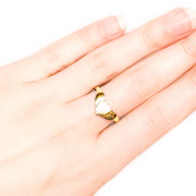 9ct Yellow Gold Heart Ring 