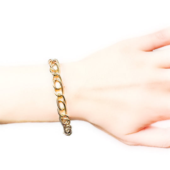 18ct Yellow Gold Curb Link Bracelet