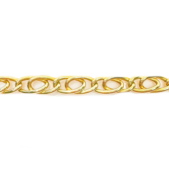 18ct Yellow Gold Curb Link Bracelet