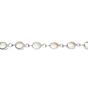 Pearl Sterling Silver Bracelet 