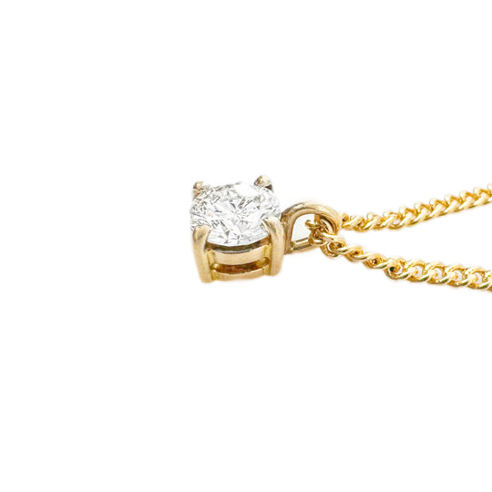 18ct Diamond Pendant, 0.27cts
