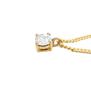 18ct Diamond Pendant