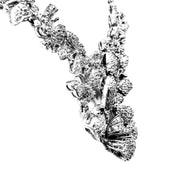 Butterfly Necklace Sterling Silver Cubic Zirconia