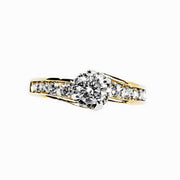 9ct Solitaire Diamond Engagement Ring