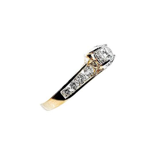 9ct Solitaire Diamond Engagement Ring