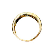 9ct Yellow Gold Baguette Diamond Ring