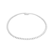 2.00ct TW, 18ct White Gold Diamond Tennis Bracelet