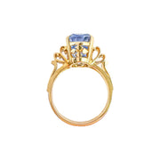 18ct, 9.70ct Sapphire Dress Ring