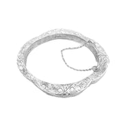 Sterling Silver Vintage Bangle