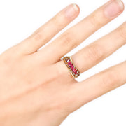 14ct Yellow Gold Vintage Ruby Ring