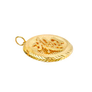 22ct Yellow Gold Asian Pendant