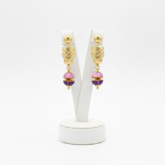 18 Karat Vintage-Goldohrringe