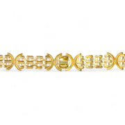 18ct Fancy Link Yellow Gold Bracelet