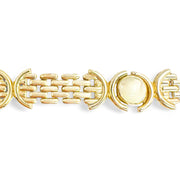 18ct Fancy Link Yellow Gold Bracelet